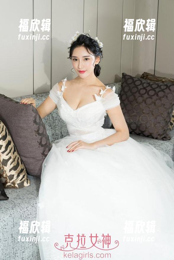 克拉女神 - 看姜璐婚纱写真，原图简直是给我眼前一亮的节奏！