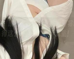 微密圈 – 原图大曝光，玫桃泡芙将纯白踩得这么轻，一点都不沉重！