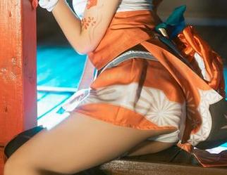 默默被惊艳到，蠢沫沫的透明体操服写真分享！
